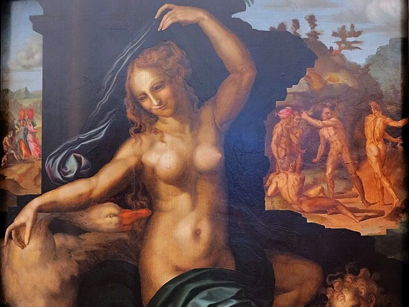 1488-Baccio Bandinelli - Leda e il cigno